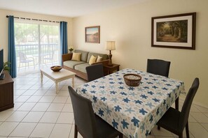 Smart TV, DVD player, books