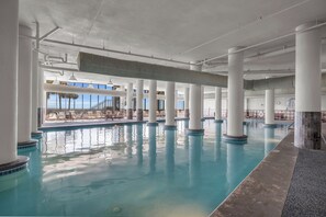Indoor pool, outdoor pool