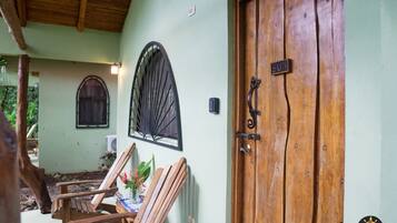 Cabane Supérieure, 1 chambre, vue montagne, cÎté montagne | Terrasse/Patio