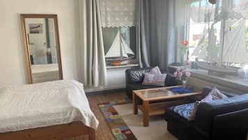 4 dormitorios, tabla de planchar con plancha, cuna de viaje y wifi