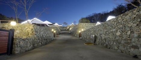 Entrada de la propiedad
