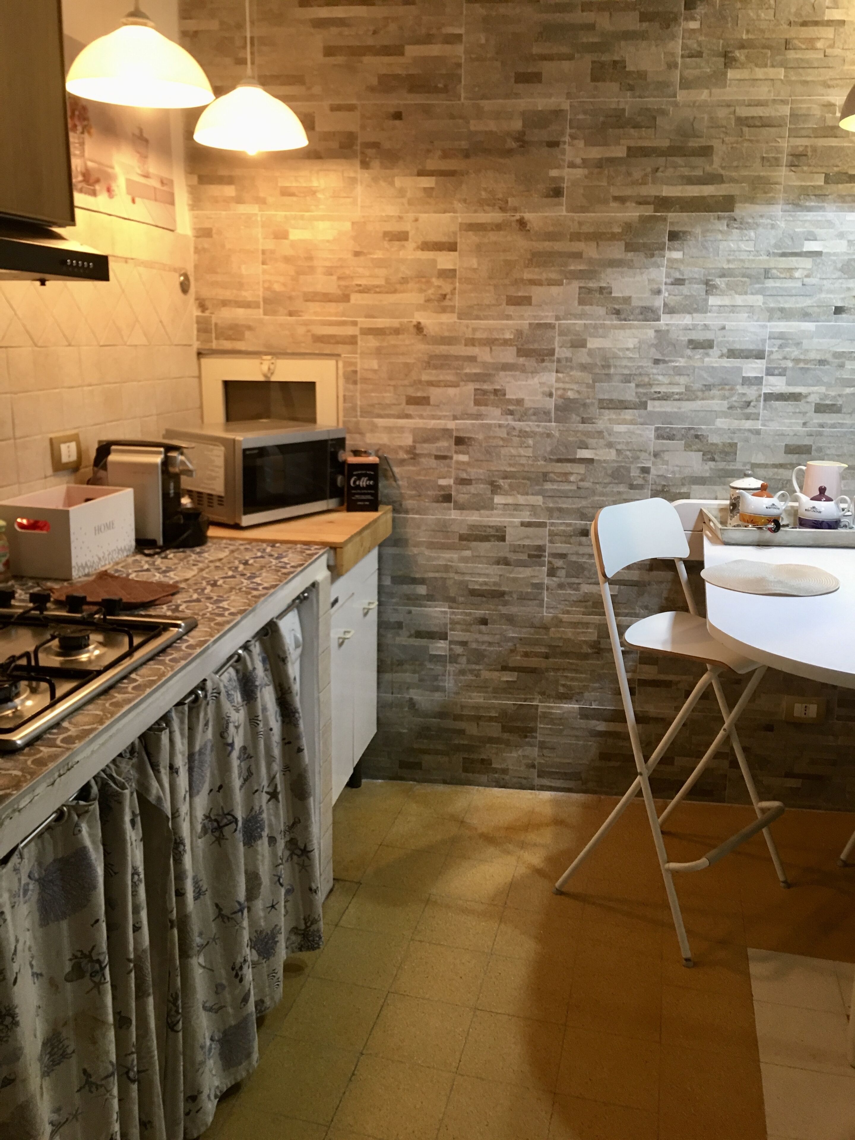 The curtain of Palazzo Accolla, Siracusa, Sicily Vacation Rental