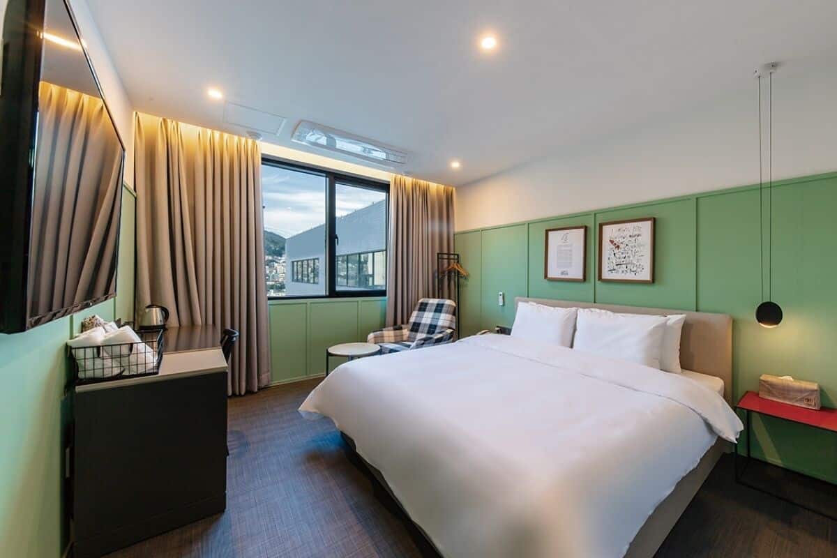 Blackout drapes, soundproofing, WiFi (free), individually decorated