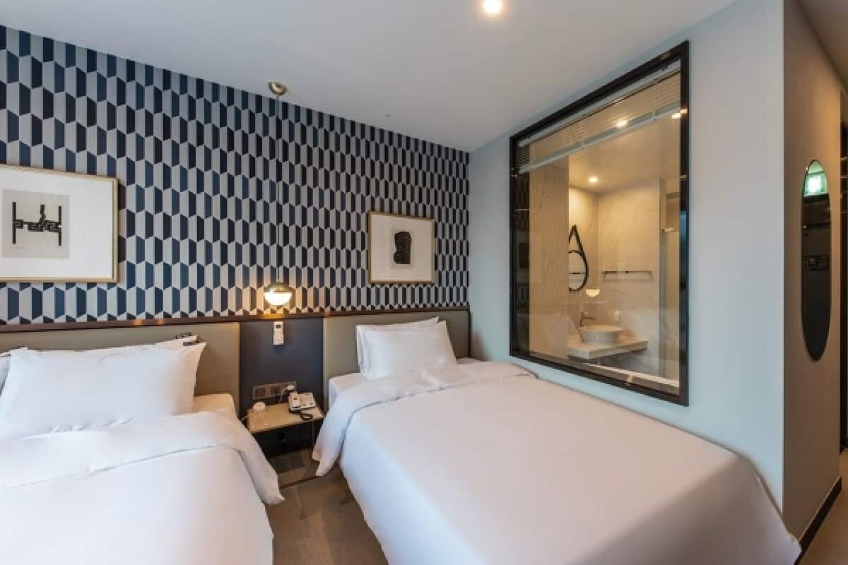 Blackout drapes, soundproofing, WiFi (free), individually decorated