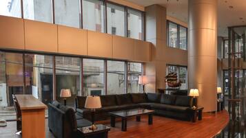 Zona de estar del vestíbulo