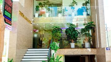 Voorkant van accommodatie