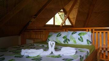 Bungalow | Luxe beddengoed, een minibar, een kluis op de kamer