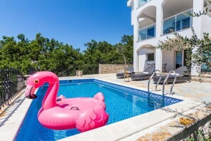 Outdoor pool - Villa Leona with Private Pool in Sutomore (Sutomore)
