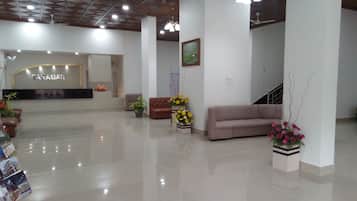 Sala de estar en el lobby