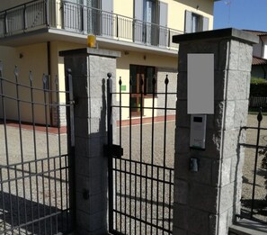 Entrada de l'allotjament