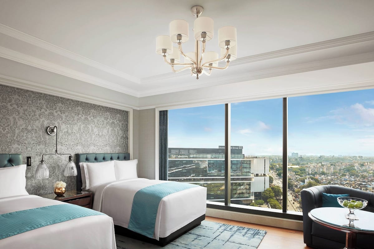 Premium bedding, pillowtop beds, in-room safe, desk
