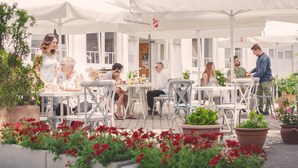 Terrace/patio - Landhotel Stegersbach (Stegersbach)