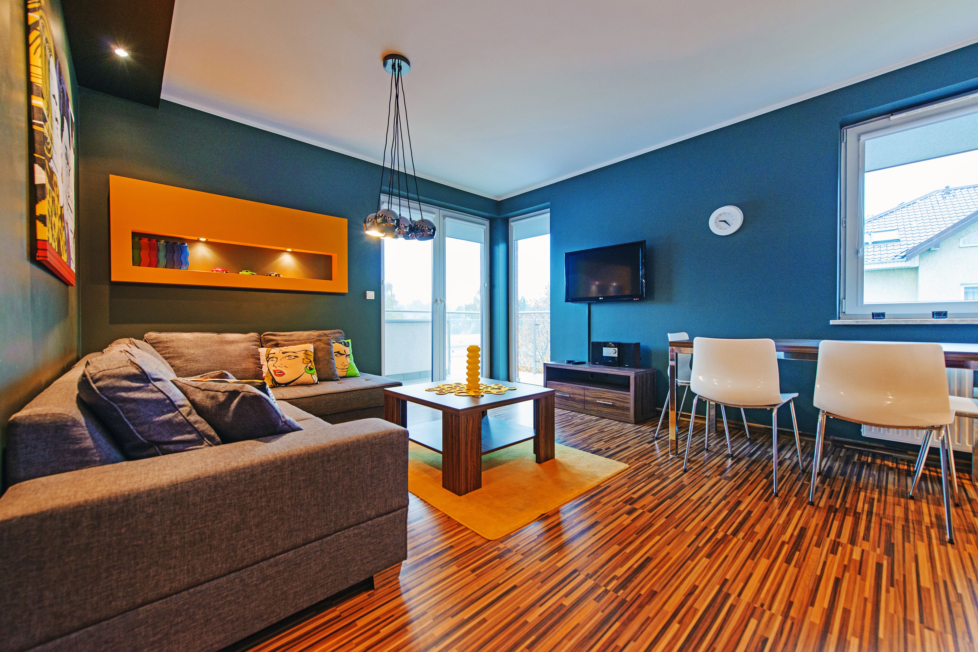 1 habitación y ropa de cama 