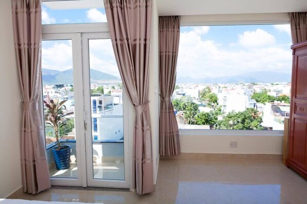 Quadruple Room | View from room - OYO 587 Trang Long (Nha Trang)