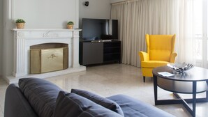 Apartment | Living room - Apartment 101m² homm - Roof Garden with Acropolis View (Athens)