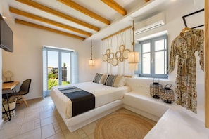 Villa Luxe, 3 chambres, piscine privée, vue piscine | Literie de qualité supérieure, couette en duvet d'oie