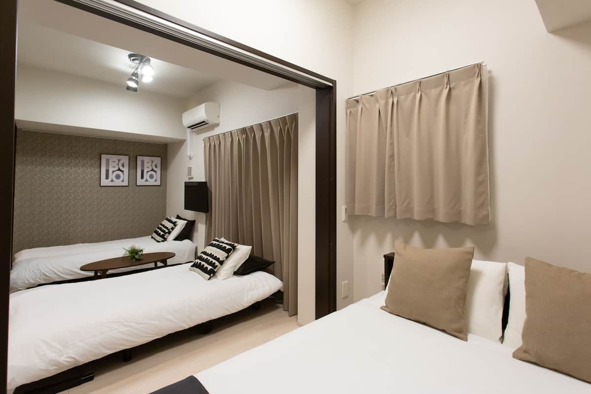1 quarto, individualmente mobiliados, Wi-Fi de cortesia, roupa de cama