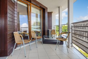 Appartement, vue sur la mer (A44) | Balcon