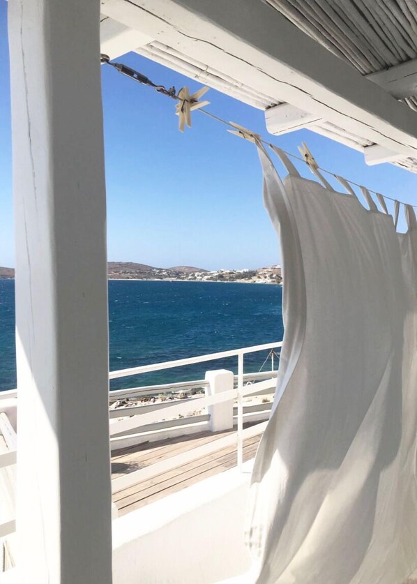 Apartment, 1 Bedroom, Sea View (5 June 2004) | Water view - Panta Rei Traditional Hotel - Apartments (Paros)