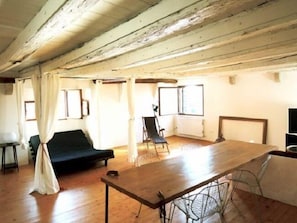 Apartment, 1 Bedroom | Living area