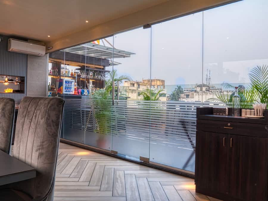 Breakfast and dinner served, Indian cuisine