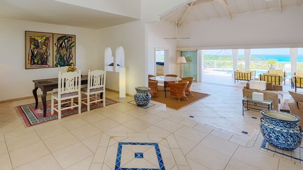 Living room - Villa Oceane (Les Terres Basses)