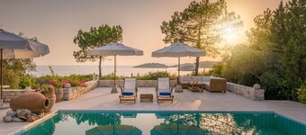 580m² Homm Luxurious Seaside Residence in Syvota, 14 ppl