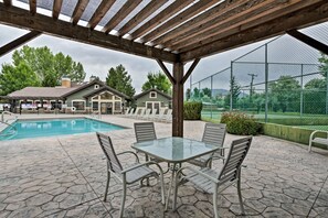 Opvarmet pool