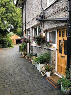 Fassade der Unterkunft