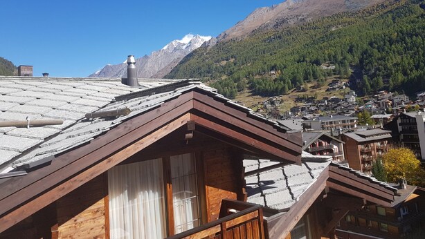 Apartment, 3 Schlafzimmer, Balkon | Blick auf die Berge