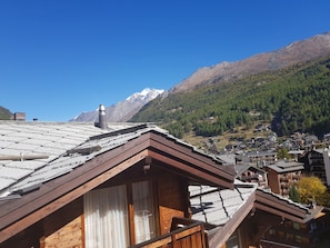 Apartment, 3 Bedrooms, Balcony | Mountain view - Center Chalet Flat (Zermatt)