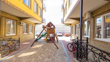 Façade de l’hébergement