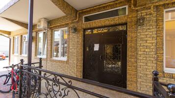 Façade de l’hébergement