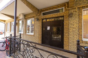 Voorkant van accommodatie