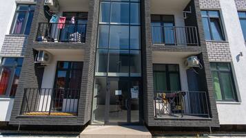 Fassade der Unterkunft