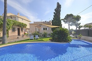 Pool - Llenaire - Xata, seafront house with private pool in Puerto de Pollença (Pollensa)