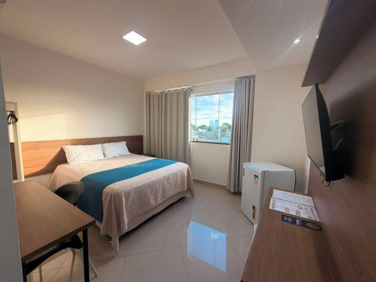 Premium Double Room | Desk, laptop workspace, WiFi (free), bed sheets
