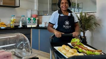 Gratis frukostbuffé varje dag