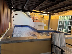 Outdoor pool, a heated pool - 10  minutes walking to the beach (Bucerias)