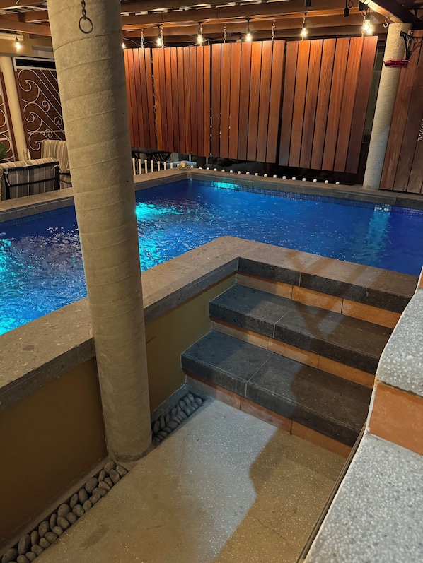 Außenpool, beheizter Pool