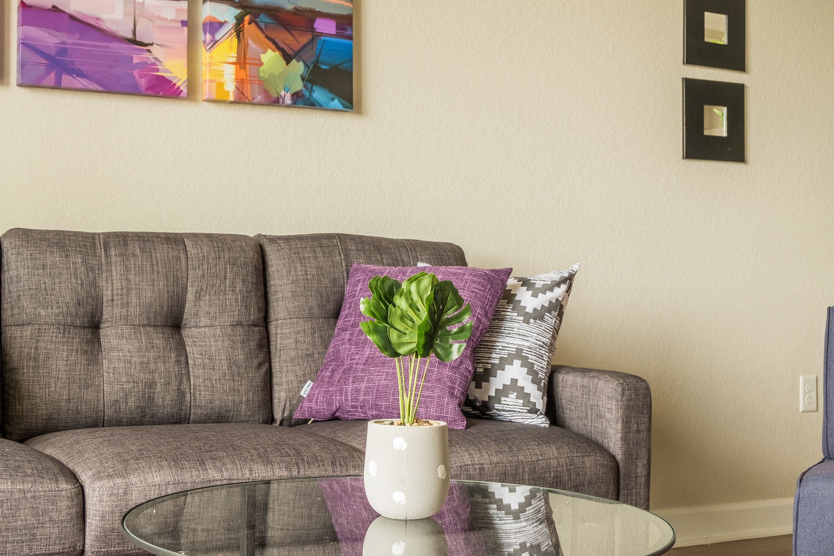 Apartment (Ground Floor) | Living area | 43-inch TV with digital channels, Netflix, streaming services