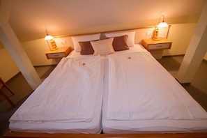 Double Room | Minibar, desk, iron/ironing board, free cribs/infant beds