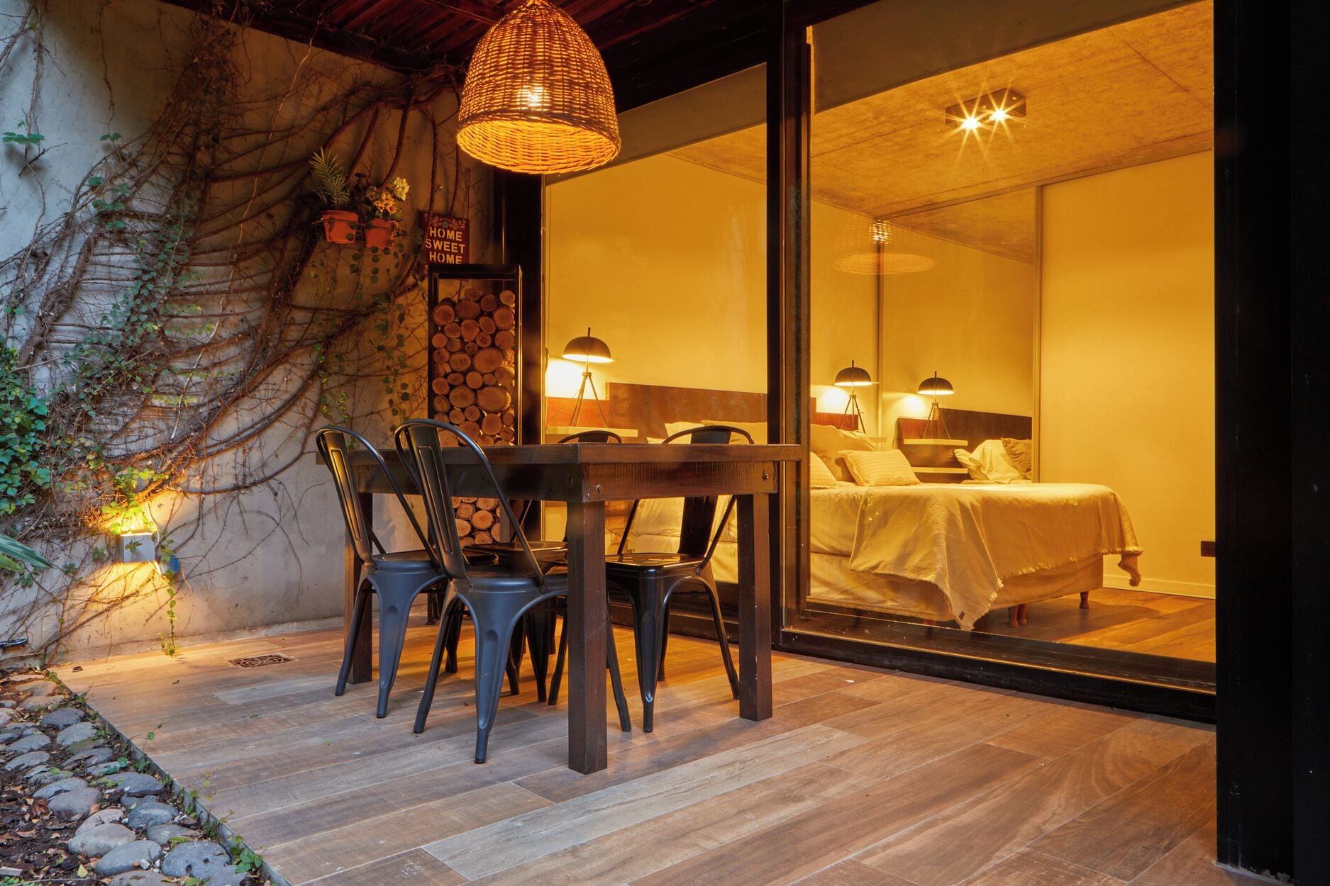 Apartamento luxo | Terraço/pátio