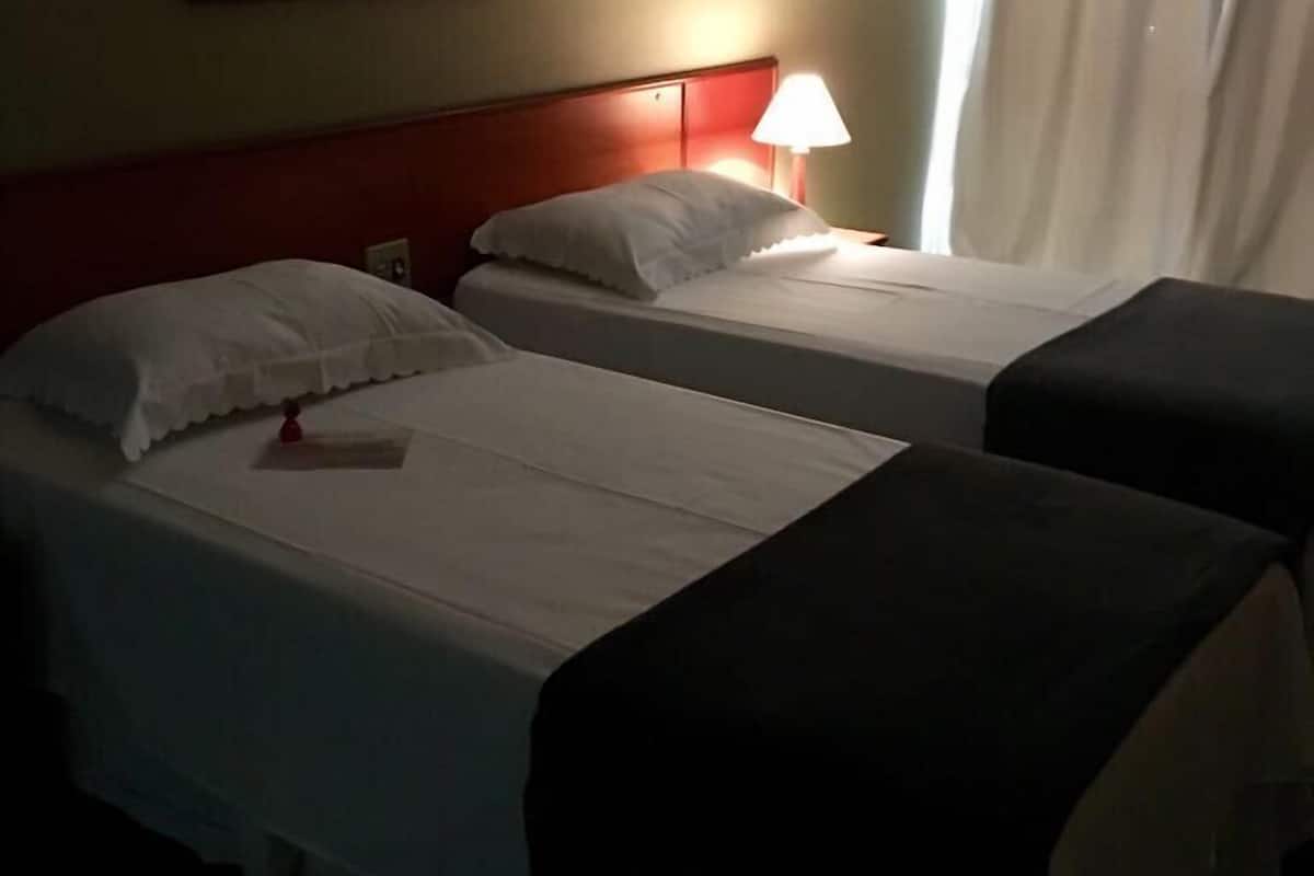 1 bedroom, blackout curtains, iron/ironing board, rollaway beds