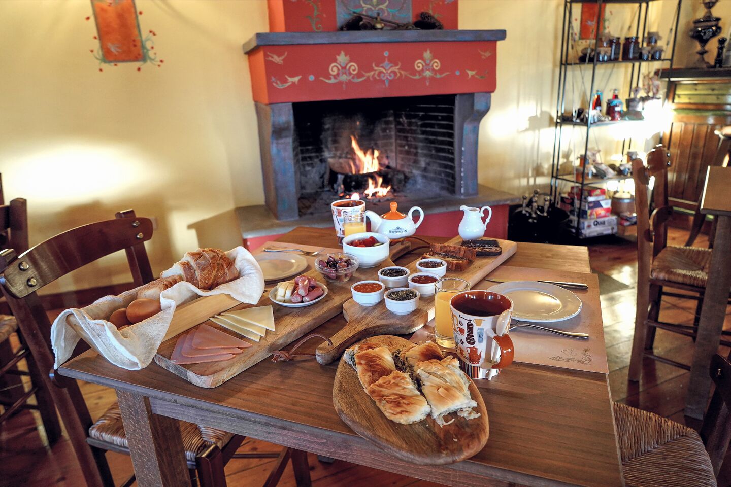Petit déjeuner buffet compris tous les jours