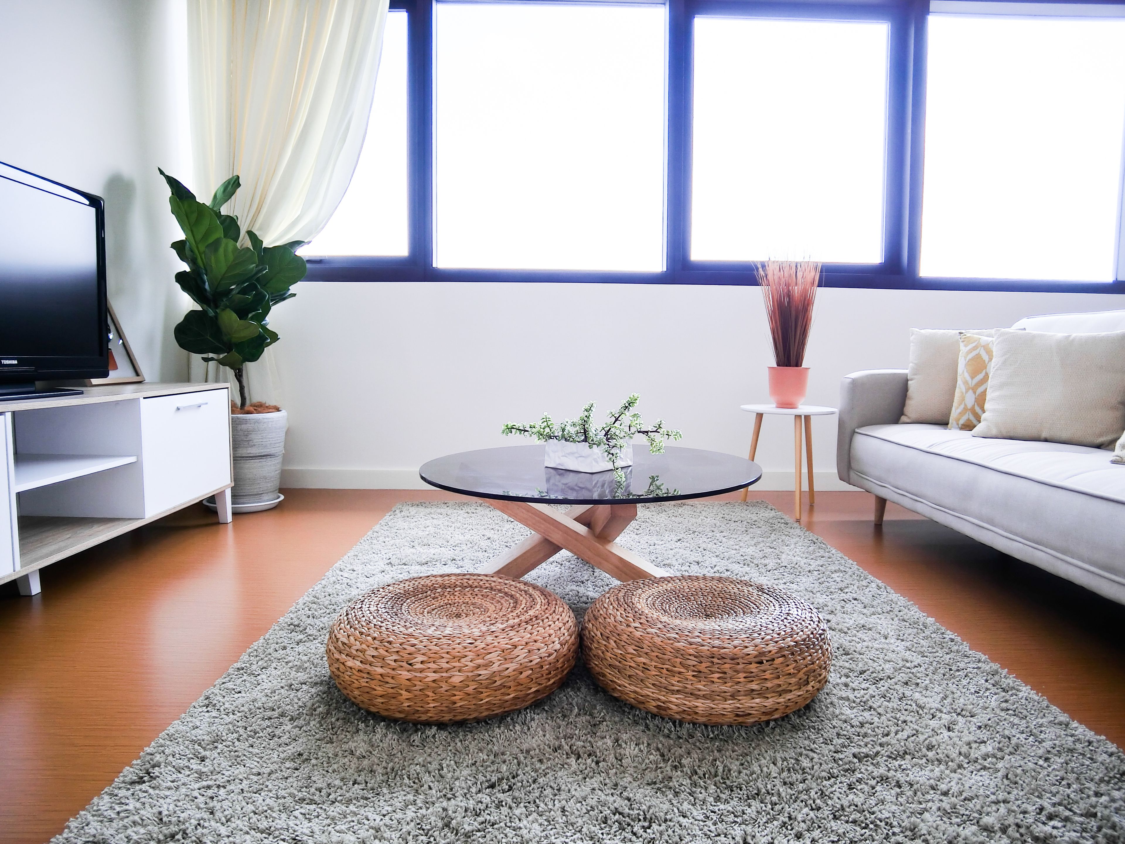 Apartment, 2 Bedrooms (The Harmony) | Ruang tamu | TV skrin rata 