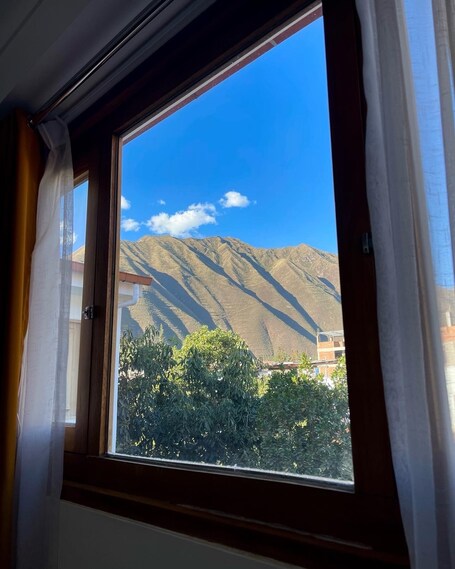 Vista a la montaña
