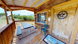 Porch - Canyon View Family Lodge (Monticello)