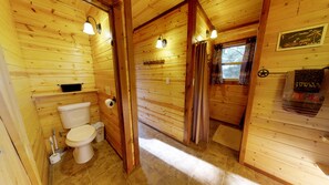 Bathroom - Cozy Mountain AfriCabin (Monticello)