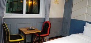 Premium-værelse | Skrivebord, mørklægningsgardiner, lydisolering, gratis Wi-Fi